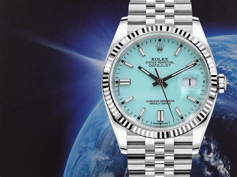 rolex datejust 36 tiffany|Rolex tiffany blue 36mm price.